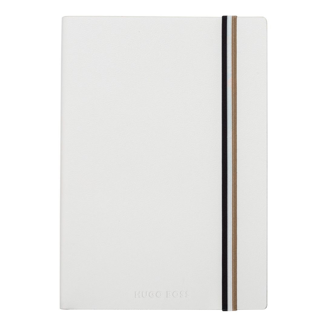 Hugo Boss Notizblock A5 Iconic White Plain Hugo Boss Notizblock A5 Iconic White Plain von Hugo Boss