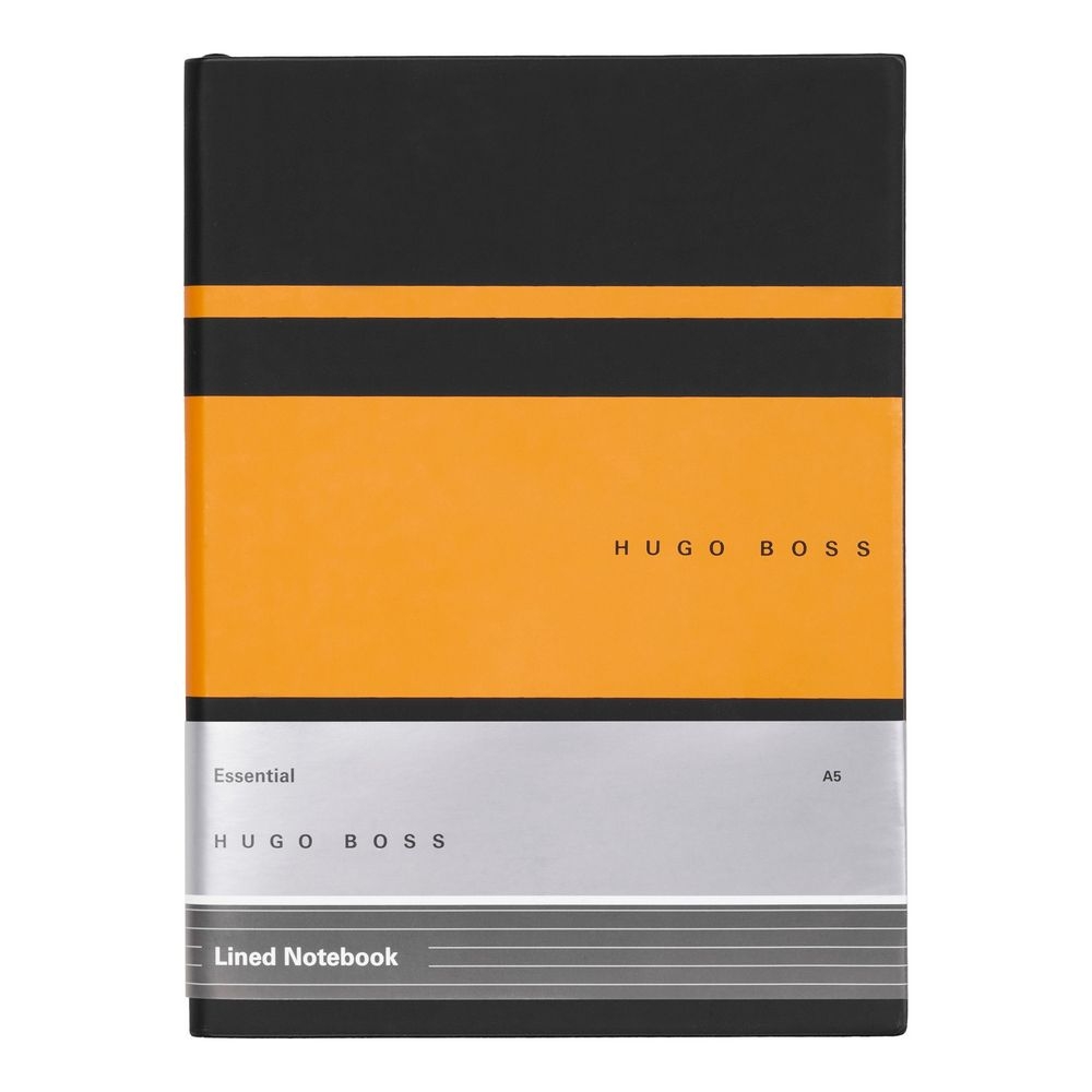 Hugo Boss Notizbuch Essential Gear Matrix Yellow A5 liniert von Hugo Boss
