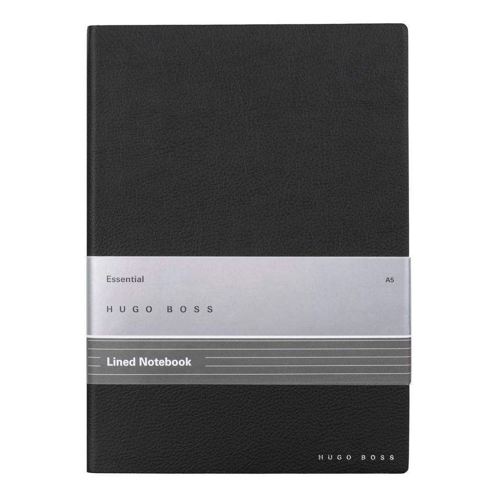 Hugo Boss Notizbuch Essential Storyline A5 Black liniert von Hugo Boss