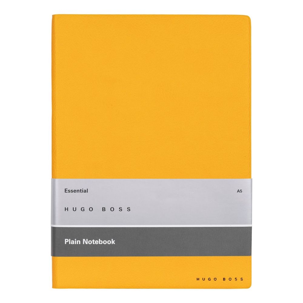 Hugo Boss Notizbuch Essential Storyline A5 Yellow blanko von Hugo Boss