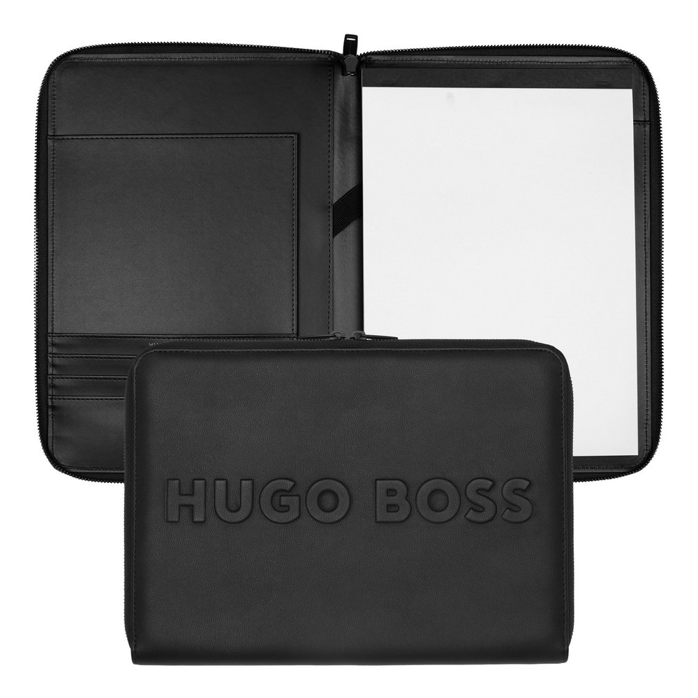 Hugo Boss Schreibmappe Label Black A4 von Hugo Boss
