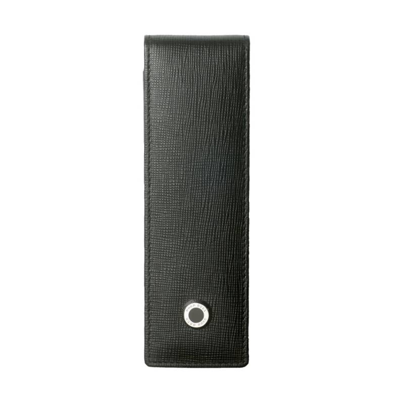 Hugo Boss Stifte-Etui 2er Tradition schwarz Magnetverschluss von Hugo Boss