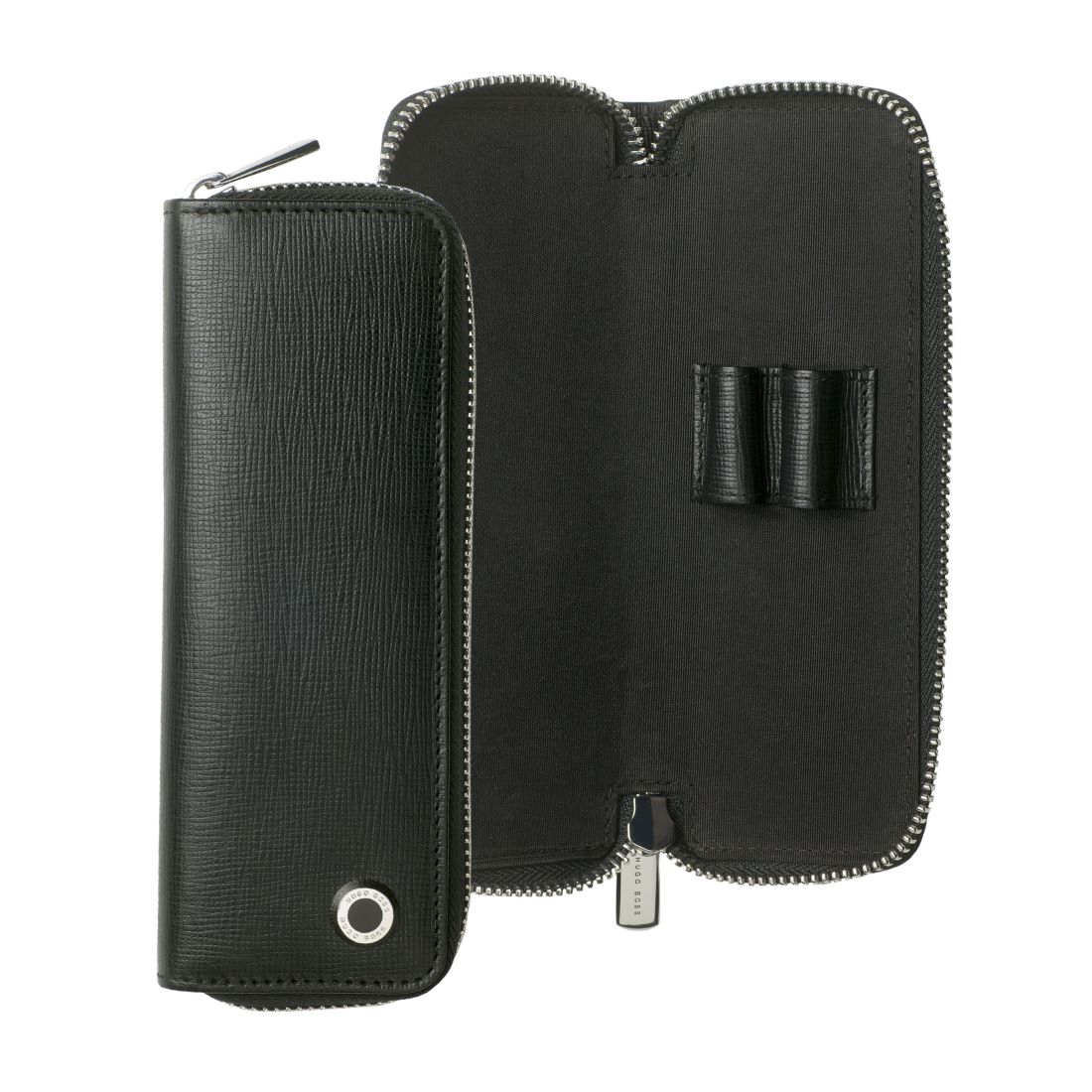 Hugo Boss Stifte-Etui 2er Tradition schwarz Reißverschluss Hugo Boss Stifte-Etui 2er Tradition schwarz Reißverschluss von Hugo Boss