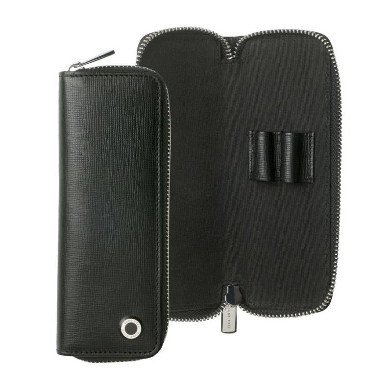 Hugo Boss Stifte-Etui 2er Tradition schwarz Reißverschluss Hugo Boss Stifte-Etui 2er Tradition schwarz Reißverschluss von Hugo Boss