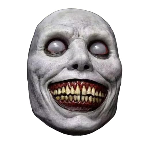 Gruselmaske für Erwachsene realistisch | Lächelnder Dämon realistische atmungsaktive Halloween-Maske | Halloween-Gruselmaske für Erwachsene. Realistische Maske für Gruselmaske für Erwachsene realistisch | Lächelnder Dämon realistische atmungsaktive Halloween-Maske | Halloween-Gruselmaske für Erwachsene. Realistische Maske für von Hugsweet