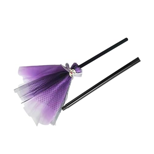 Halloween Witch Breoms - Hexe Dress -up Accessoires Halloween Party Requisiten Kinder Hexen Besen Spielzeug Themen Cosplay Hexenstift für Zuhause, Schule, Bühnenperformance Halloween Witch Breoms - Hexe Dress -up Accessoires Halloween Party Requisiten Kinder Hexen Besen Spielzeug Themen Cosplay Hexenstift für Zuhause, Schule, Bühnenperformance von Hugsweet