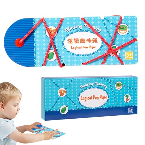 Hugsweet Schnür-Fädelspielzeug,Lädagogische Fädel-Aktivitätsrätsel - Pädagogische Lern-Fädelspielzeuge | Bildungs-Sensorspielzeug zum Einfädeln von Karten für Zuhause, Schule, Kindertagesstätte Hugsweet Schnür-Fädelspielzeug,Lädagogische Fädel-Aktivitätsrätsel - Pädagogische Lern-Fädelspielzeuge | Bildungs-Sensorspielzeug zum Einfädeln von Karten für Zuhause, Schule, Kindertagesstätte von Hugsweet
