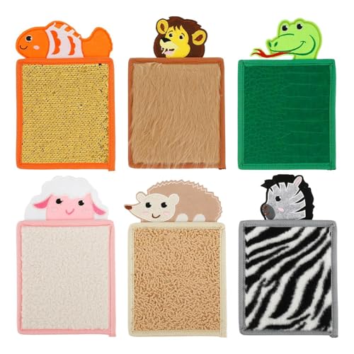 Hugsweet Sensory Mats 6 Stück Sensorikmatten für Autistische Kinder Sensorische Sinnesmatten Sensorik Spielzeug Multisensorisches Textur Spielzeug Hugsweet Sensory Mats 6 Stück Sensorikmatten für Autistische Kinder Sensorische Sinnesmatten Sensorik Spielzeug Multisensorisches Textur Spielzeug von Hugsweet