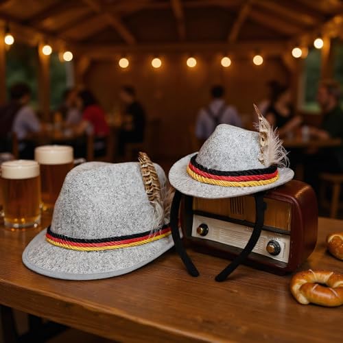 Oktoberfest Kopfschmuck | Bierfest Kopfbedeckung - Retro Filz Hutbänder Für Frauen Zu Oktoberfest Und Halloween Veranstaltungen Oktoberfest Kopfschmuck | Bierfest Kopfbedeckung - Retro Filz Hutbänder Für Frauen Zu Oktoberfest Und Halloween Veranstaltungen von Hugsweet