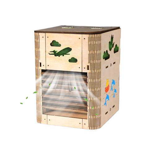 STEM Spielzeug | Wissenschaftliches Experiment Ventilator-Bauset - Pädagogische Lernspielzeuge und Elektronik Experimente für Kinder und Jugendliche für Zuhause, Schule, Reisen, Weihnachten von Hugsweet