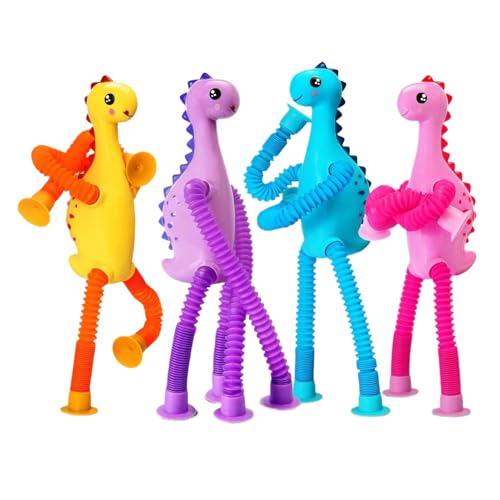 Teleskop Saugnapf Tier Spielzeug,4-teilige Dinosaurier Saugnapf Spielzeug - Pädagogisches Fidget Geschenk Reise Unterhaltung Fest Geburtstag Teleskop Saugnapf Tier Spielzeug,4-teilige Dinosaurier Saugnapf Spielzeug - Pädagogisches Fidget Geschenk Reise Unterhaltung Fest Geburtstag von Hugsweet