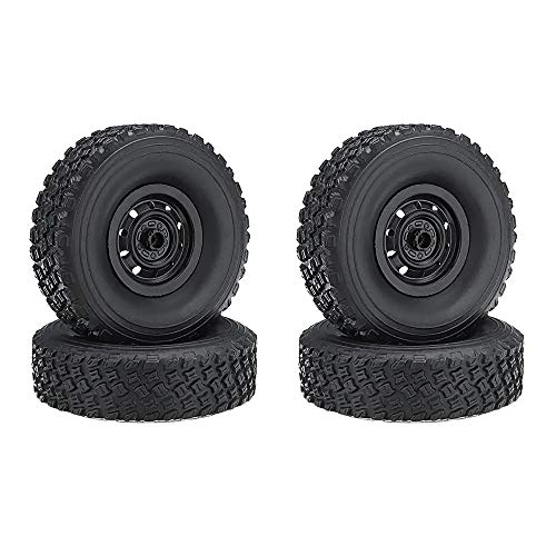 Huhebne 4 Stücke RC Reifen Reifen Zubehör für MN D90 D91 D99 MN99S C14 C24 C34 C44 RC Ersatzteile von Huhebne
