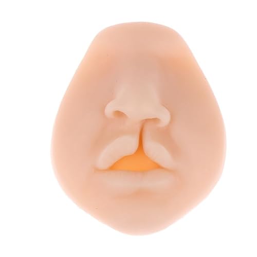 1pc Kaninchen Lip Reparatur Praxis Ausbildung Simulator Silikon Kaninchen Lip Reparatur Naht Modell for Medizinische Bildungs ​​Ausbildung Hilfe(A) von Huhpa