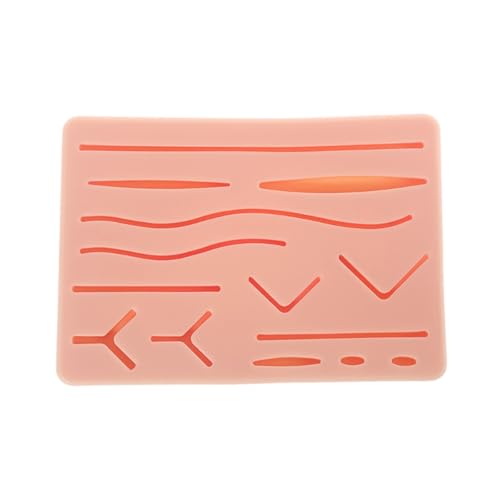 1pc Mehrzweck Naht Praxis Pad Wiederverwendbare Naht Pad Haut Modell 6,61'' X 4,61'' for IDEAL for Naht Ausbildung von Huhpa