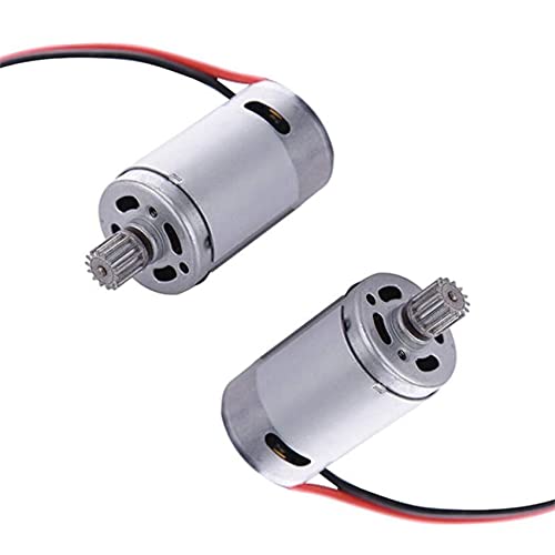 Huhudyy 2X 15-DJ01 390 Motor mit Getriebeteilen für S911 S912 9115 9116 RC Auto 390 Motor Bürsten Motor Ersetzen von Huhudyy