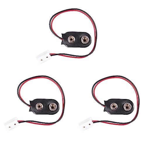 Huhudyy 3X Puppenhaus Miniatur 9V Batterie Anschluss W/Draht und Einzel Steckdose Huhudyy 3X Puppenhaus Miniatur 9V Batterie Anschluss W/Draht und Einzel Steckdose von Huhudyy