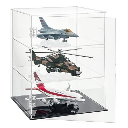 Acryl Vitrine / Schaukasten / Display Case für Modellautos, Figuren, Sammlerstücke | Selbstmontage (24x24x30 cm) von Huijintao