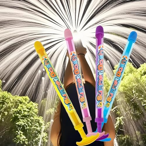Huiyuenuo 4 Stück Feuerwerks Wasserpistole Spielzeug, Romantisches Feuerwerk Wasserpistole für Paare, Feuerwerk Wasserpistole Wasserspritze Spielzeug, Fun Pool Spielzeug für Outdoor Pool Beach. Huiyuenuo 4 Stück Feuerwerks Wasserpistole Spielzeug, Romantisches Feuerwerk Wasserpistole für Paare, Feuerwerk Wasserpistole Wasserspritze Spielzeug, Fun Pool Spielzeug für Outdoor Pool Beach. von Huiyuenuo