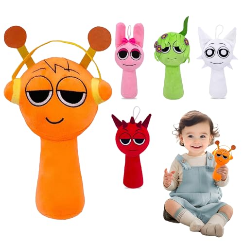 Huiyuenuo Interessant Sprunki Plüschtier, Sprunki Plush, Figuren Doll Weiches, Sprunki Plüschspielzeug, for Halloween, Christmas, Plush Birthday Gifts Boys, Girls and Fans (Cheng) von Huiyuenuo