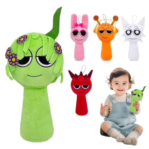 Huiyuenuo Interessant Sprunki Plüschtier, Sprunki Plush, Figuren Doll Weiches, Sprunki Plüschspielzeug, for Halloween, Christmas, Plush Birthday Gifts Boys, Girls and Fans (lv) von Huiyuenuo