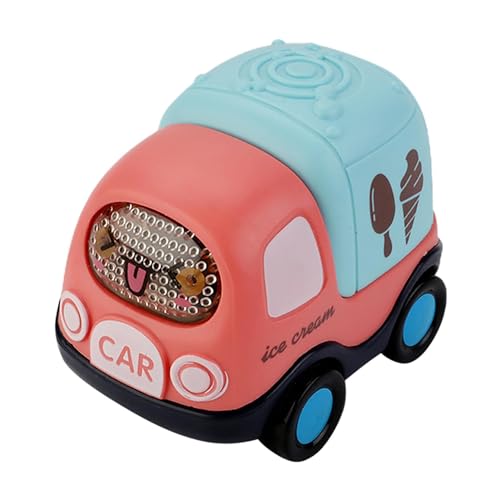 Hujinkan Badespielzeugauto für Kleinkinder,Cartoon-Autos Spielzeug,Lustiges Trägheits-Cartoon-Auto-Spielzeugset für Mädchen | Lustiges kreatives Auto-Spielzeugset, sturz- und stoßfestes von Hujinkan