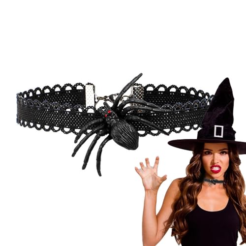 Hujinkan Halloween-Stirnbänder - Halloween Gothic Stirnband | Tragbares Halloween-Stirnband mit Rosenschleier, Halloween-Geschenk für Kinder von Hujinkan