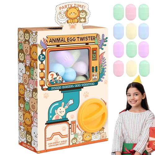 Hujinkan Krallenmaschine Spielzeug,Krallenmaschine für Kinder, Verkaufsautomat Twist Egg Machine Spielzeug, Weihnachtsspielzeugpreise, multifunktionaler Weihnachtseierspender, von Hujinkan