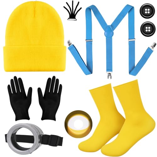 Humairc Cosplay Kostüm Karneval Halloween Kostüm Brille von Humairc