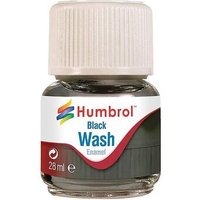 HUMBROL 486201 Enamel-Wash, Schwarz, 28 ml HUMBROL 486201 Enamel-Wash, Schwarz, 28 ml von Humbrol