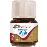 HUMBROL 486205 Enamel-Wash, Dunkelbraun, 28 ml von Humbrol
