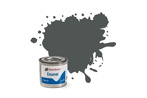 Humbrol 14 ML Nr. 1 TINLET Emaille Paint 27 (Sea Grey Matt) von Humbrol