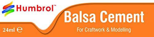 Humbrol Modellier-Kleber für Balsaholz, Zement, Tube, 24 ml von Humbrol