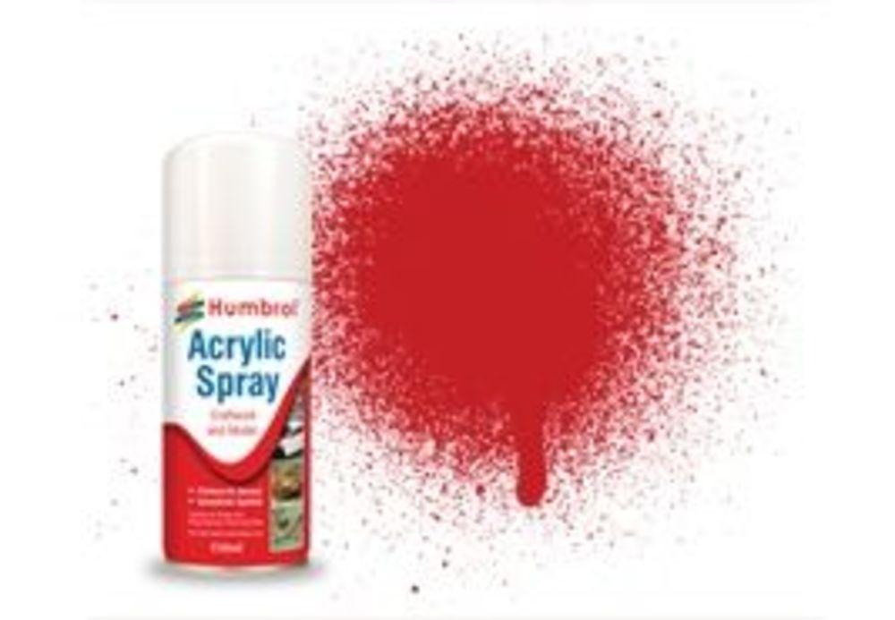 Humbrol Acryl-Spray 220 - Italian-rot glänzend, 150 ml Humbrol Acryl-Spray 220 - Italian-rot glänzend, 150 ml von Humbrol