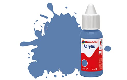 Humbrol Acrylfarbe, Nr. 109 WWI blau - matt, 14 ml (1 Stück) von Humbrol