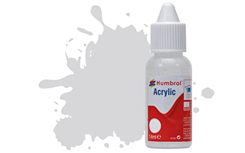 Humbrol Acryl-Tropfflasche, Hellgrau, 14 ml von Humbrol