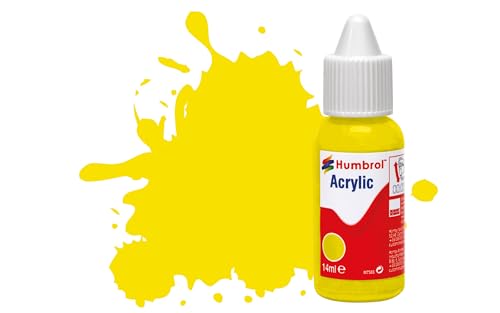Humbrol DB0099 Acrylfarbe, Nr. 99 Lemon – matt von Humbrol