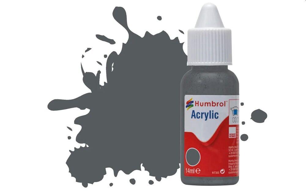 No 125 US Dark Grey Matt - Acrylic - 14 ml No 125 US Dark Grey Matt - Acrylic - 14 ml von Humbrol