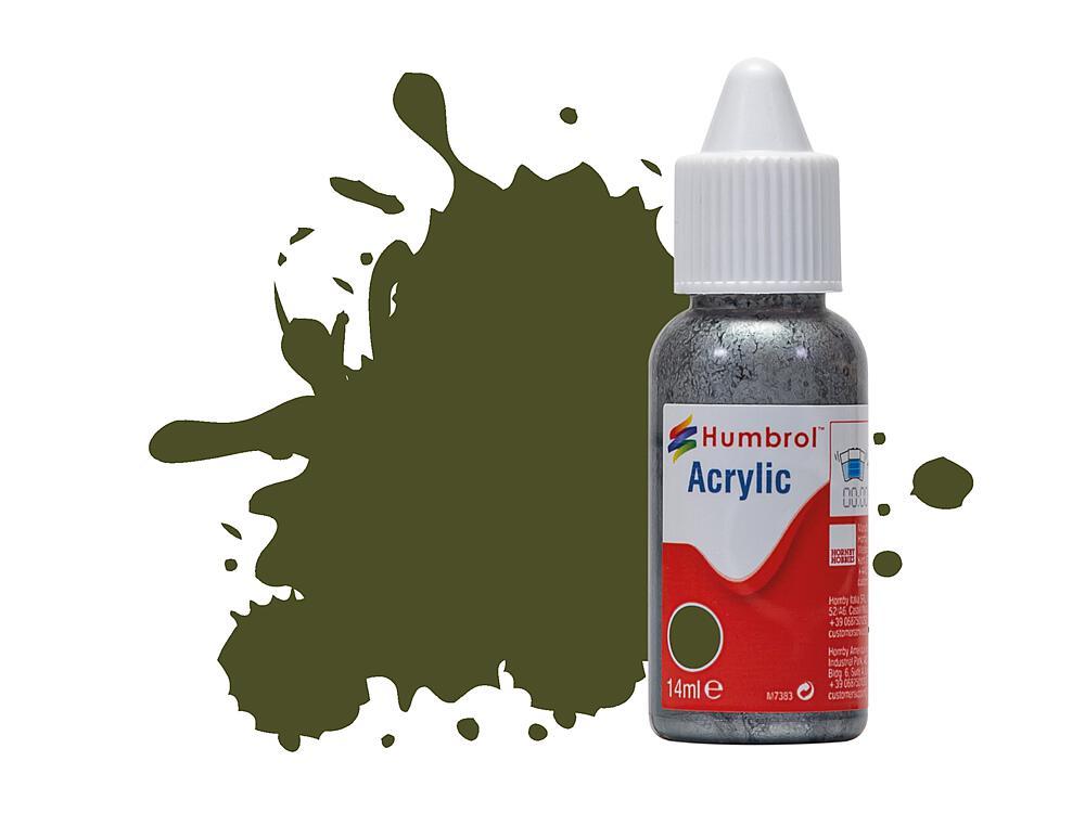 No 155 Olive Drab - Matt - Acrylic - 14 ml No 155 Olive Drab - Matt - Acrylic - 14 ml von Humbrol