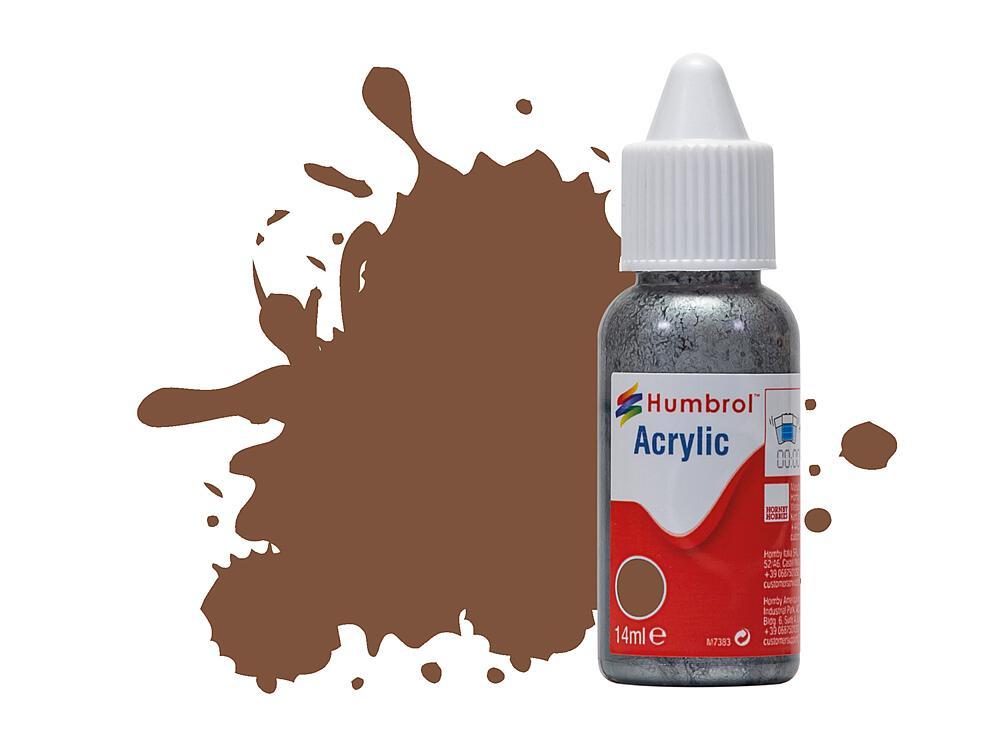 No 186 Brown - Matt - Acrylic - 14 ml No 186 Brown - Matt - Acrylic - 14 ml von Humbrol