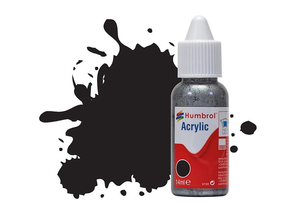 No 33 Black - Matt - Acrylic - 14 ml No 33 Black - Matt - Acrylic - 14 ml von Humbrol