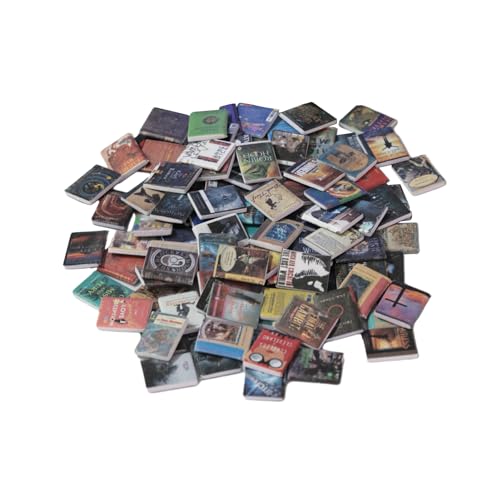 Humdcdy 200 Stück Miniatur Puppenhäuser Bücher, Bücher Zubehör Zur Dekoration, Miniatur Buchspielzeug, Geeignet Für Wohnzimmer, Bibliothek Und Arbeitszimmer Humdcdy 200 Stück Miniatur Puppenhäuser Bücher, Bücher Zubehör Zur Dekoration, Miniatur Buchspielzeug, Geeignet Für Wohnzimmer, Bibliothek Und Arbeitszimmer von Humdcdy