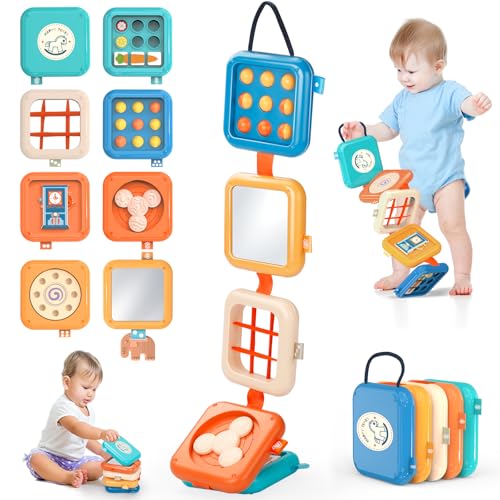 HumiLuft Busy Board für 1 Jahre, 9 in 1 Montessori Spielzeug für Babys, Motorikwürfel, Kleinkinder Flugzeug Reisespielzeug, Fördert Motorik und Kognition, Motorikspielzeug Kleinkinder ab 1 2 3 Jahr HumiLuft Busy Board für 1 Jahre, 9 in 1 Montessori Spielzeug für Babys, Motorikwürfel, Kleinkinder Flugzeug Reisespielzeug, Fördert Motorik und Kognition, Motorikspielzeug Kleinkinder ab 1 2 3 Jahr von HumiLuft