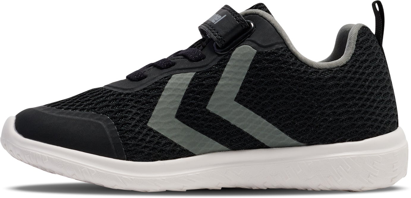 Hummel Actus Recycled Jr Kinder Sneaker, Anthracite, 32, Kinderschuhe von Hummel