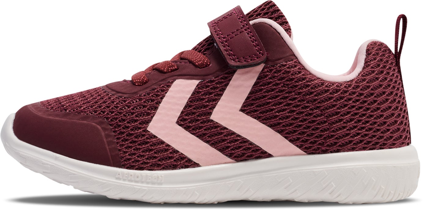 Hummel Actus Recycled Jr Kinder Sneaker, Vineyard Wine, 28, Kinderschuhe von Hummel
