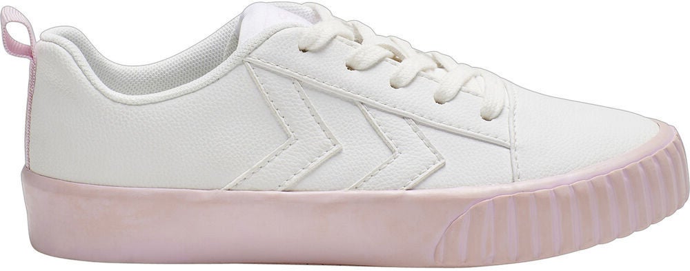 Hummel Base Court Classic Jr Kinder Sneakers, Lilac Snow 30, Kinderschuhe von Hummel