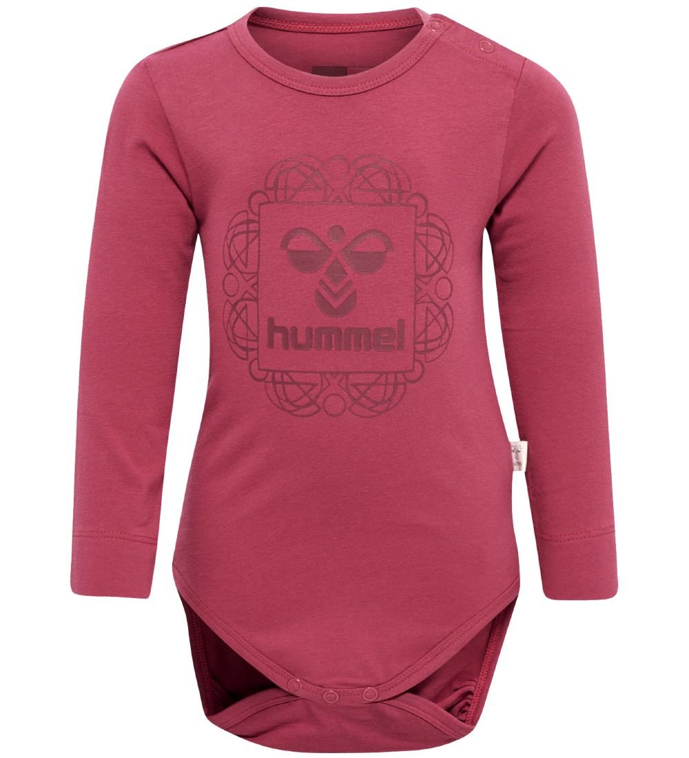 Hummel Body L/s - hmlHelga - Erdrot m. Logo - Hummel - 68 - Body L/Ä Hummel Body L/s - hmlHelga - Erdrot m. Logo - Hummel - 68 - Body L/Ä von Hummel
