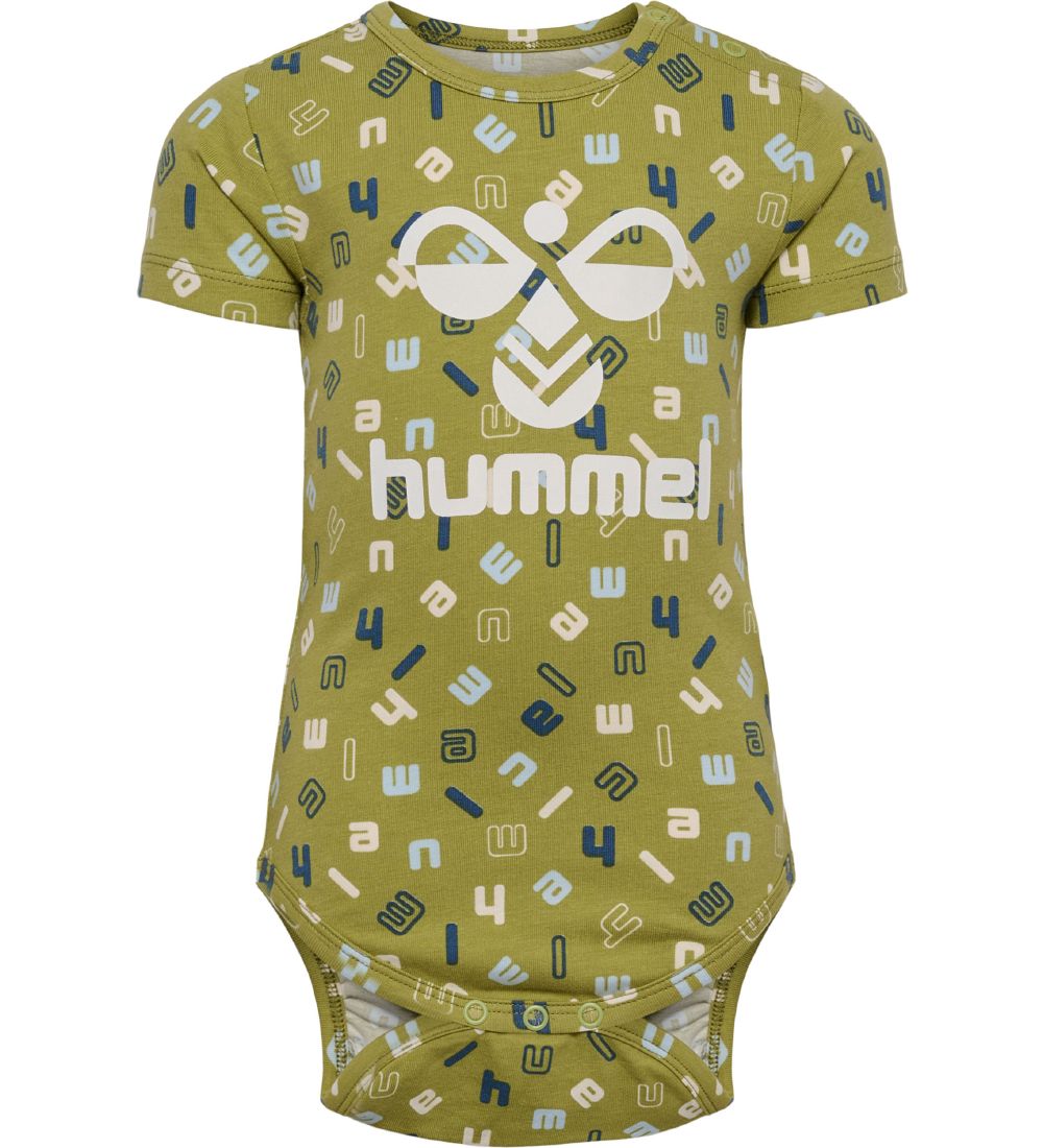 Hummel Body k/ä - HmlGladly - Olive Green - Hummel - 1 Jahr (80) - Body K/Ä von Hummel
