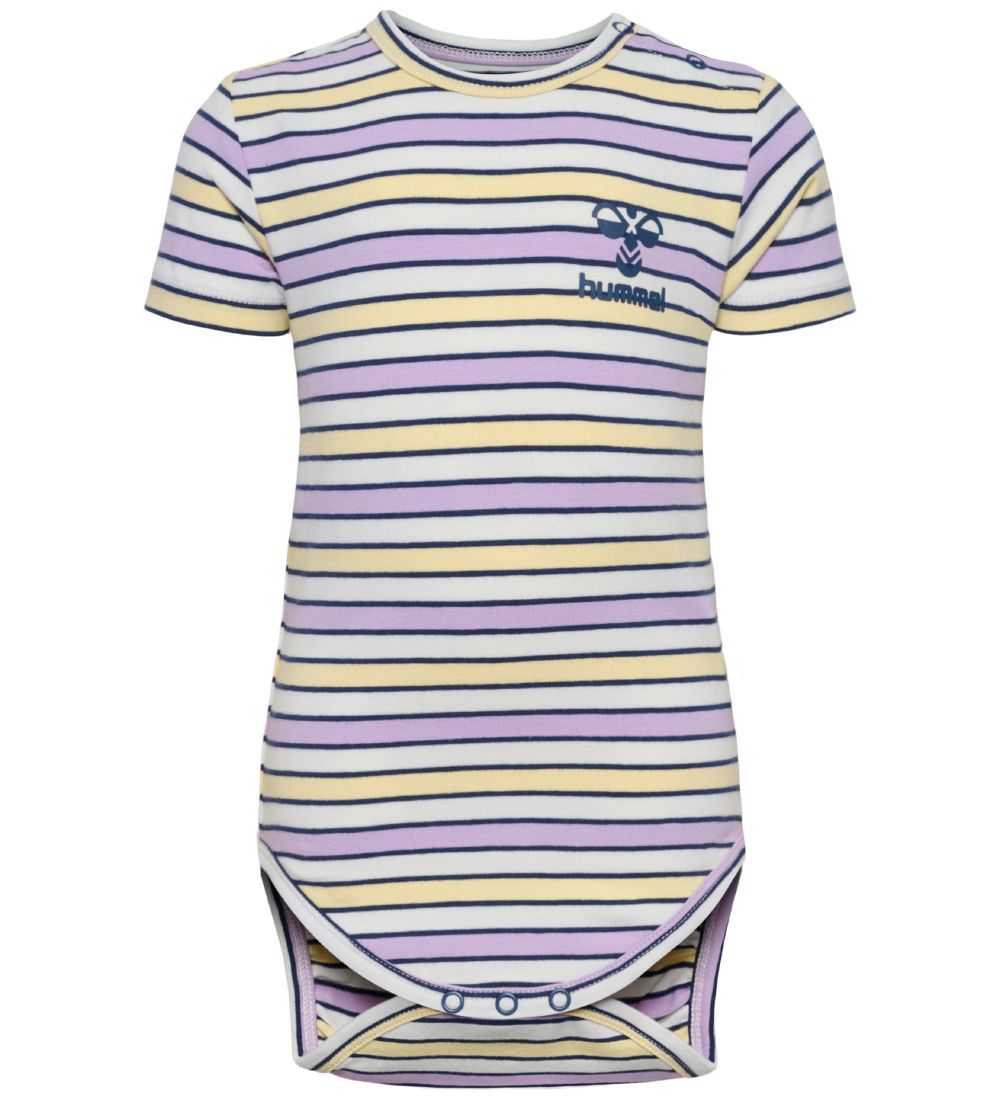 Hummel Body k/ä - HmlHappy - Orchid Bloom - Hummel - 1 Jahr (80) - Body K/Ä von Hummel