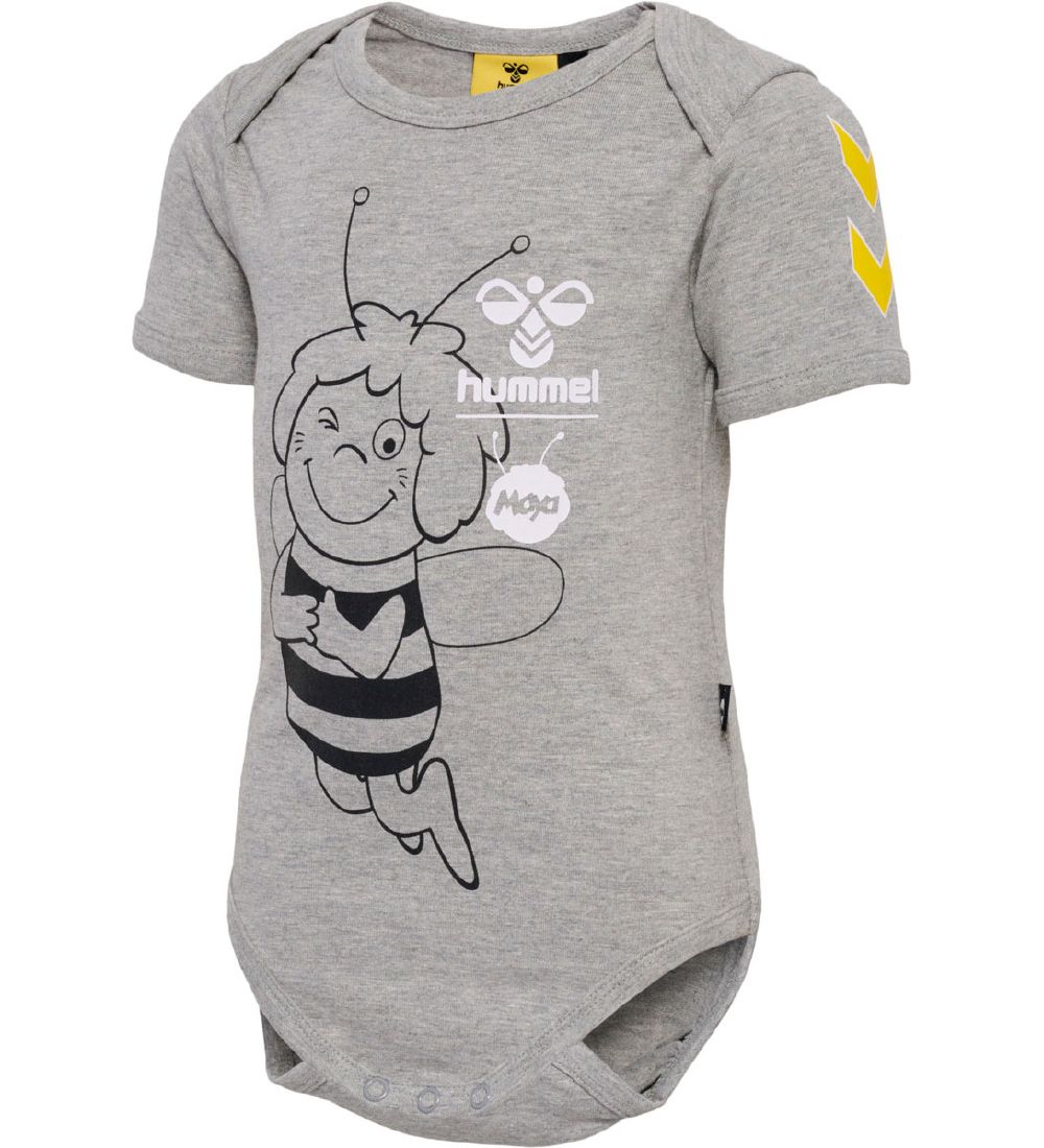 Hummel Body k/ä - Maya Die Bee - Grau Meliert - Hummel - 74 - Body K/Ä Hummel Body k/ä - Maya Die Bee - Grau Meliert - Hummel - 74 - Body K/Ä von Hummel
