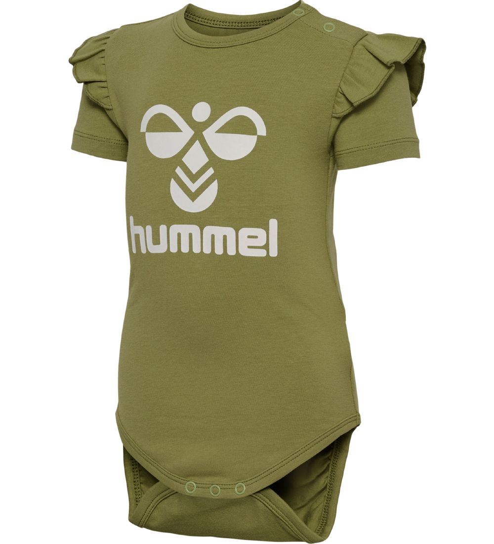 Hummel Body k/ä - hmlDream - Green Olive - Hummel - 1 Jahr (80) - Body K/Ä von Hummel